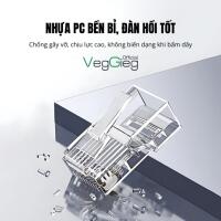 Hạt Mạng RJ45 CAT6e UTP Xuyên Thấu 8P8C - V-E011